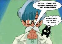 "Bitch I Look Like Goku"