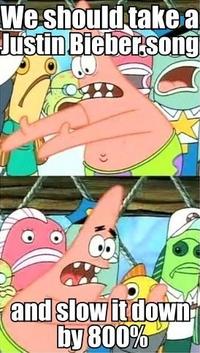 Push It Somewhere Else Patrick