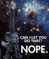I Can't Let You Do That Star____