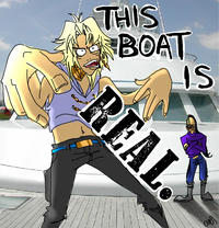 I'm on a Boat