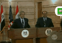 Iraqi Shoe Toss