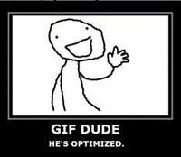 Optimized GIF Dude