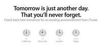 Tomorrow is just another day / That you'll never forget