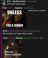 Unless You A Zombie