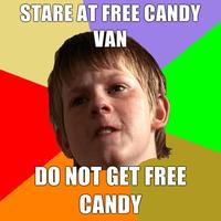 Free Candy Van