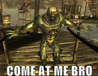 COME AT ME BRO
