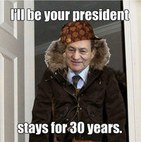 Mubarak Photoshopped