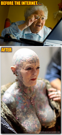 Internet Grandma Surprise