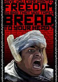 Bread Helmet Man