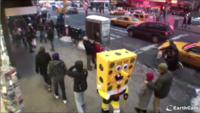 NYC Cardstand Earthcam Trolling / "I'll Be There in 30 Minutes"
