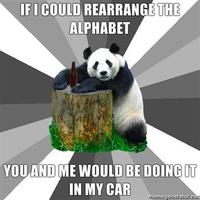 Pickup Line Panda