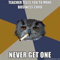 Art Student Owl