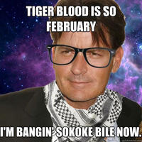 Hipster Charlie Sheen
