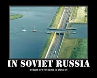 In Soviet Russia...