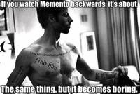 If You Watch X Backwards, It's About Y