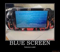 Blue Screen of Death (BSoD)