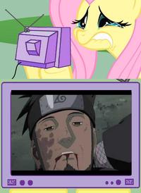 Fluttercry / Characters Watching Tv
