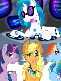 DJ P0N-3 / Vinyl Scratch