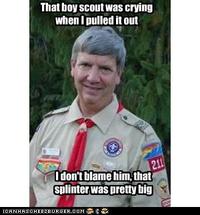 Harmless Scout Leader / Creepy Scoutmaster
