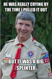 Harmless Scout Leader / Creepy Scoutmaster