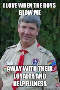 Harmless Scout Leader / Creepy Scoutmaster
