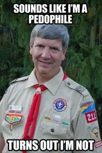 Harmless Scout Leader / Creepy Scoutmaster