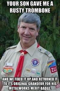 Harmless Scout Leader / Creepy Scoutmaster