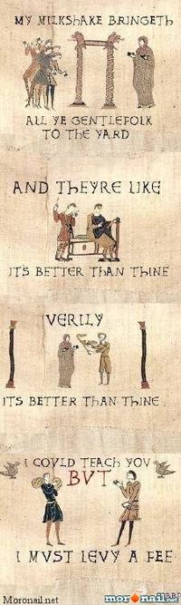 Medieval Macros - Bayeux Tapestry