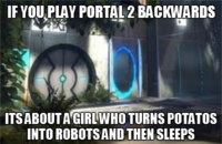 If You Watch X Backwards, It's About Y