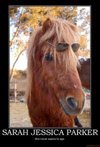 Sarah Jessica Parker Looks Like a Horse