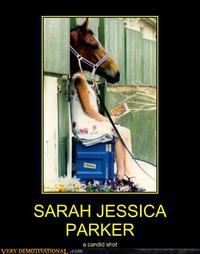 Sarah Jessica Parker Looks Like a Horse