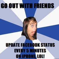 Annoying Facebook Girl