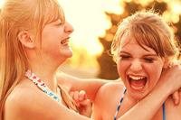 Girls Laughing