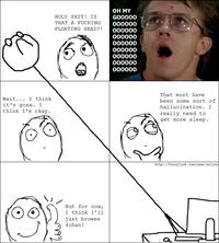 Long Neck Reaction Guy