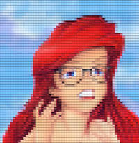 Hipster Mermaid / Hipster Ariel