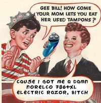 Gee Bill how come your mom﻿ lets you eat two wieners?