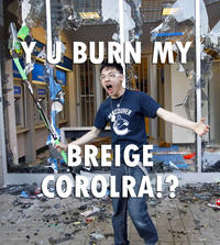 Angry Vancouver Fan / Angry Asian Rioter