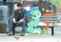 Sitting Lyra