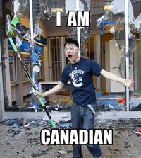 Angry Vancouver Fan / Angry Asian Rioter
