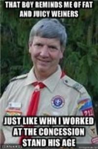 Harmless Scout Leader / Creepy Scoutmaster