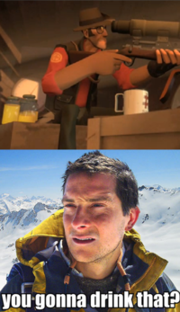 Bear Grylls / Better Drink My Own Piss