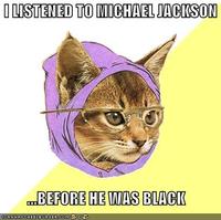 Hipster Kitty