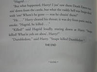 Snape Kills Dumbledore