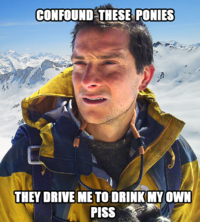 Bear Grylls / Better Drink My Own Piss