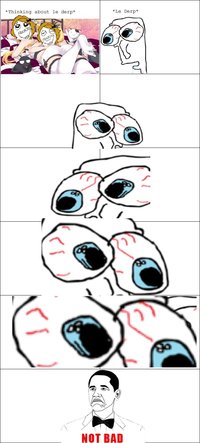 Obama Rage Face / Not Bad