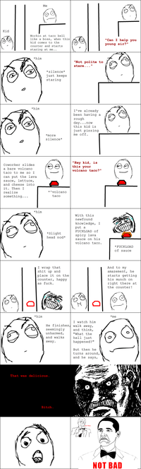Obama Rage Face / Not Bad