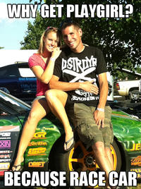 BECAUSE RACE CAR
