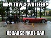BECAUSE RACE CAR