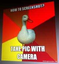 Technologically Impaired Duck