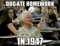Senior College Student